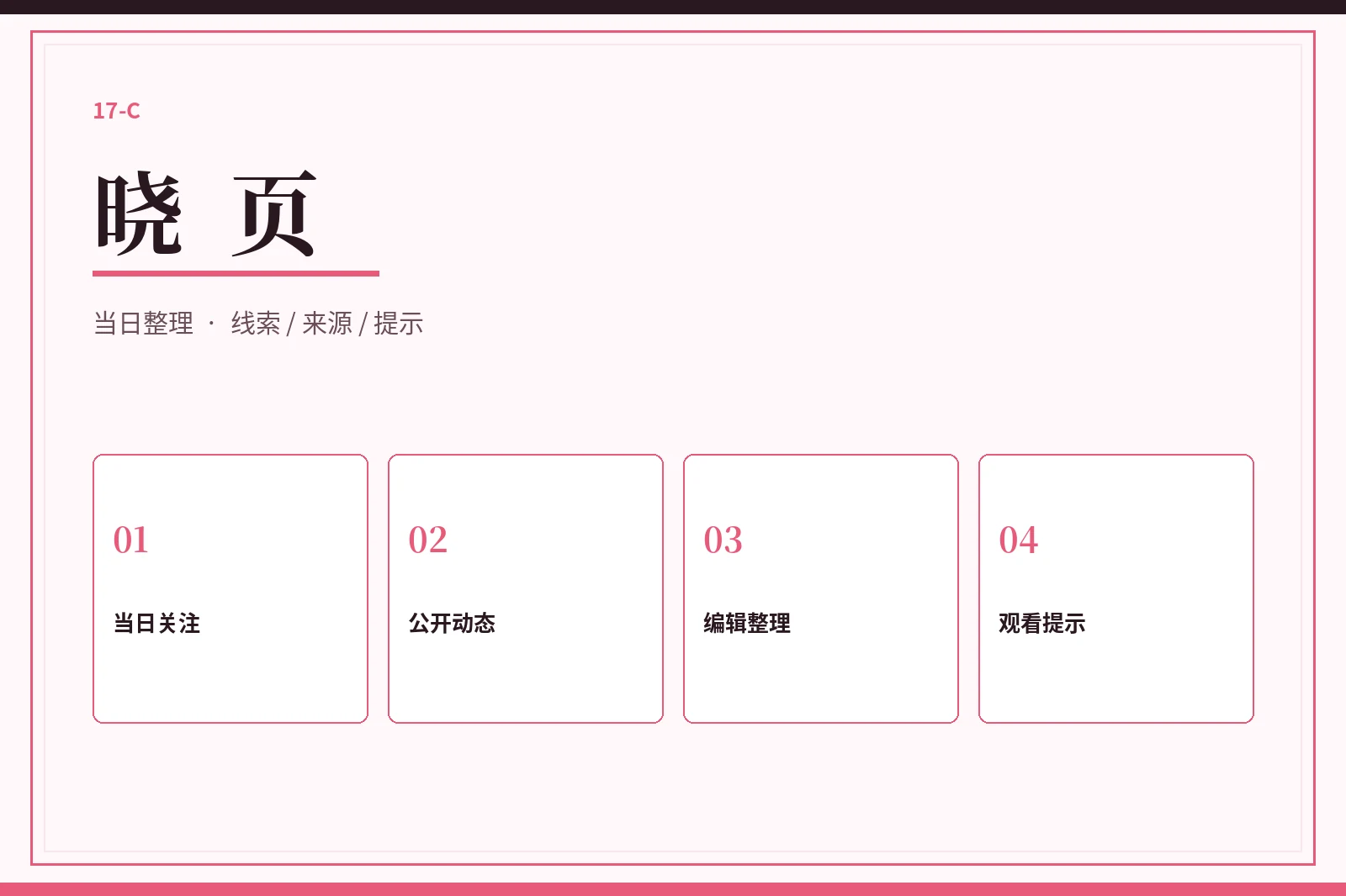 17C晓页内容视觉